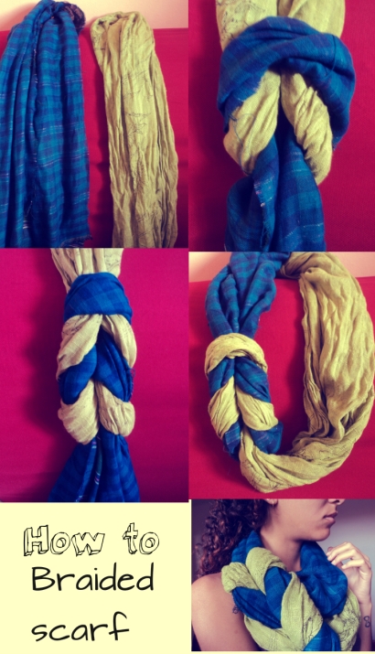 braided scarf